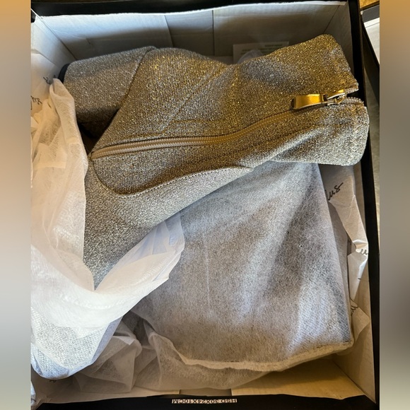 Lulus Sparkly Ankle Sock Boots - Size 8 - Picture 4 of 6